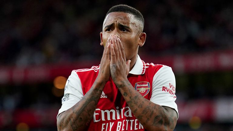 Gabriel Jesus: la sequía del delantero del Arsenal no durará mucho, dice Alan Smith | Noticias de futbol 2 Gabriel Jesús lamenta haber perdido una oportunidad ante el Aston Villa