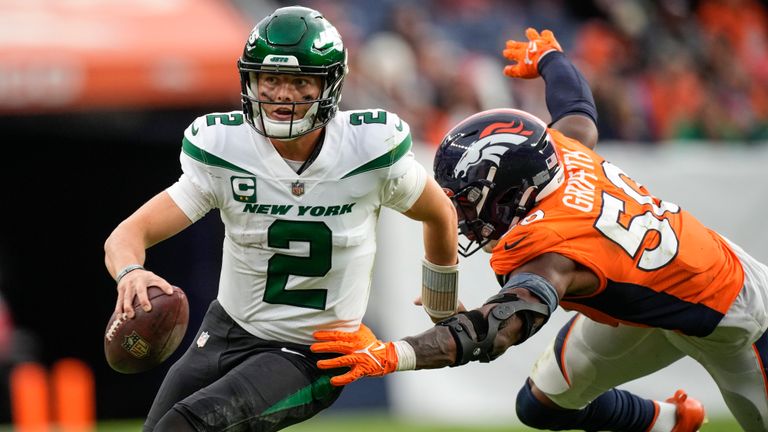 Bradley Chubb: Russell Wilson responde a los rumores comerciales de los Denver Broncos sobre los cazamariscales y Jerry Jedi NFL News 4 Lo más destacado de los New York Jets vs. los Denver Broncos en la Semana 7 de la temporada de la NFL