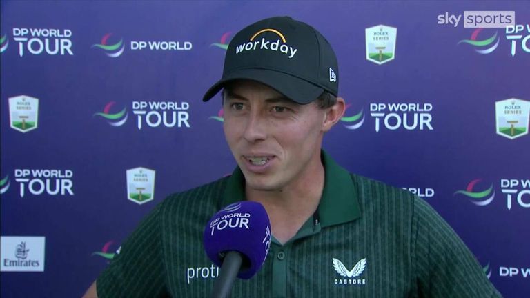 DP World Tour Championship: Matt Fitzpatrick, Tyrrell Hatton comparten el liderazgo en Dubai | Rory McIlroy en disputa | Noticias de golf 6 Matt Fitzpatrick dijo que estaba