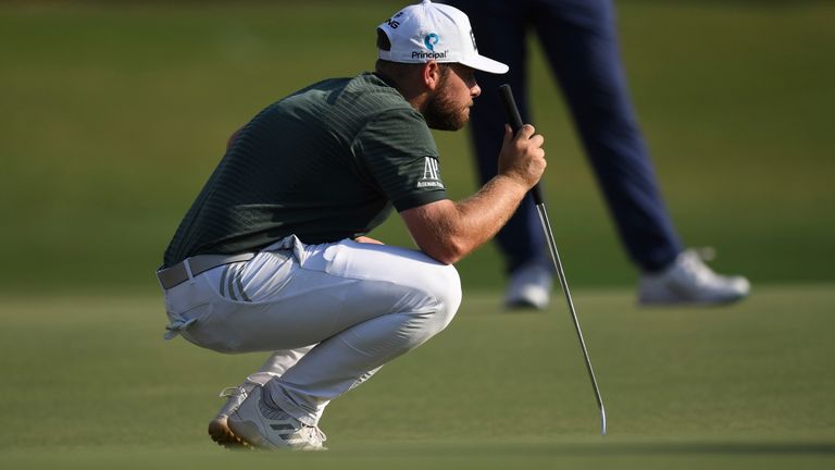 DP World Tour Championship: Matt Fitzpatrick, Tyrrell Hatton comparten el liderazgo en Dubai | Rory McIlroy en disputa | Noticias de golf 5 Tyrell Hatton empató con Fitzpatrick en segunda ronda