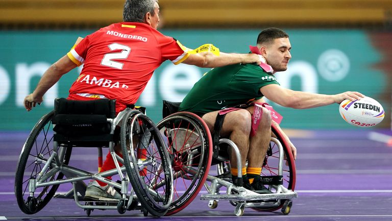 Crónica del partido - Inglaterra 121 - 0 Irlanda 4 Australia demuestra ser demasiado fuerte para España en su juego