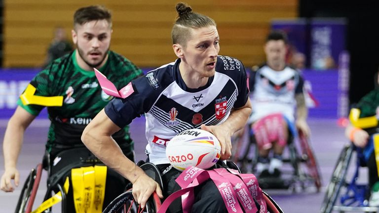 Crónica del partido - Inglaterra 121 - 0 Irlanda 2 Jack Brown anota en la victoria de Inglaterra sobre Irlanda