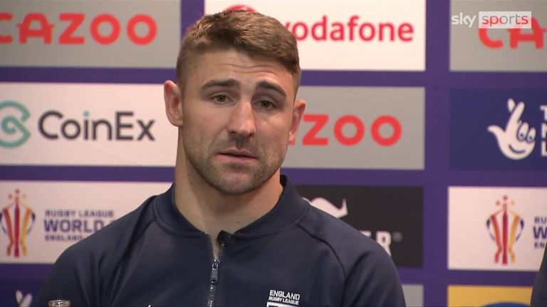 Mundial de Rugby League: La selección de Inglaterra y el 'Fox' de Australia - La estrella de los extremos de RLWC2021 | Noticias de la Liga de Rugby 3 Marcar cinco goles contra Papua Nueva Guinea en los cuartos de final es un sueño, dice Tommy McKinson, pero está más concentrado en el desempeño de Inglaterra en la Copa del Mundo que en los honores individuales.