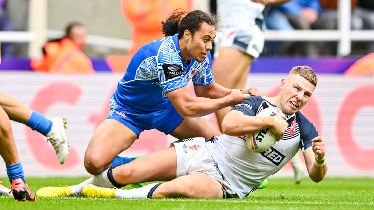 Copa Mundial de la Liga de Rugby: George Williams florece en el entorno inglés mientras se avecina la semifinal | Noticias de la Liga de Rugby 5 George Williams e Inglaterra ya tienen una probada de la victoria en la fase de grupos de la Copa Mundial sobre Samoa