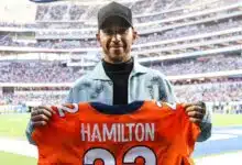 Denver Broncos: Sir Lewis Hamilton dice que "accidentalmente" se unió al equipo de la NFL Noticias de la NFL