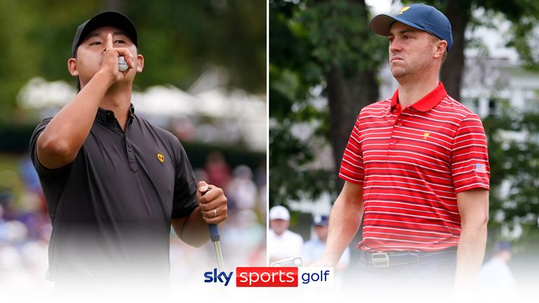 Presidents Cup: Team USA vence a International por novena victoria consecutiva | Noticias de golf 3 Las tensiones aumentan entre Shi Woo Kim y Justin Thomas en la Presidents Cup mientras ambos juegan un partido muy entretenido en el Quail Hollow Club.