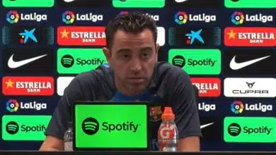 Xavi Hernández responde a preguntas sobre la moral del Barcelona antes del Clásico
