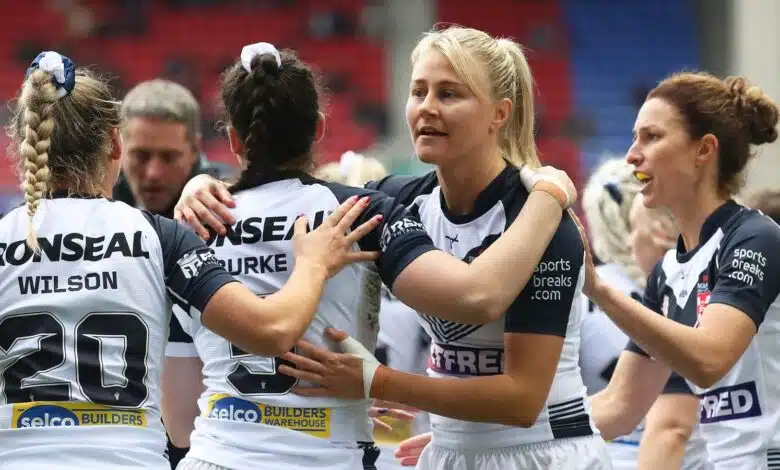 Copa Mundial Femenina de Rugby League: triplete de Stanley mientras Inglaterra vence a Canadá | Noticias de la Liga de Rugby 1 Copa Mundial Femenina de Rugby League: triplete de Stanley mientras Inglaterra vence a Canadá | Noticias de la Liga de Rugby