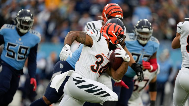 Semana 13 de la NFL en vivo en Sky Sports: Chiefs @ Bengals, Titans @ Eagles | Noticias de la NFL 2 Lo más destacado de Cincinnati Bengals vs. Tennessee Titans de la semana 12 de la temporada de la NFL