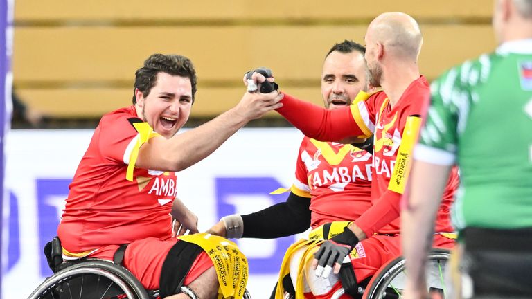 Copa Mundial de la Liga de Rugby: Joe Coyd elogia la reacción 'extraordinaria' de la estrella de silla de ruedas de Inglaterra al escenario | Noticias de la Liga de Rugby 3 España es la próxima para Inglaterra, ya que venció a Irlanda en su primer partido de la Copa del Mundo.