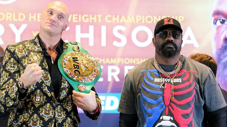 El promotor de Oleksandr Usyk espera que Tyson Fury sea lo suficientemente 'valiente' para ganar la pelea por el título indiscutible | Filip Hrgovic 'no le haría daño a una gran pelea' | Noticias del boxeo 4 Tyson Fury, Derek Chisora