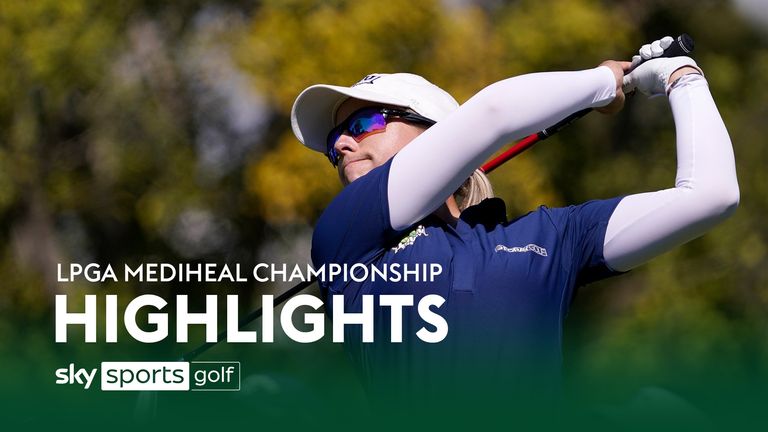 Jodi Ewart Shadoff lucha para recuperar el primer título del LPGA Tour después de que una lesión que amenaza su carrera empeora con los estornudos | Noticias de golf 2 Lo más destacado del Día 4 del Campeonato LPGA Mediheal en el Saticoy Club en California
