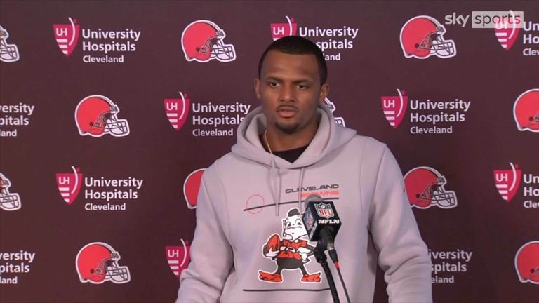 Deshaun Watson: el mariscal de campo de los Cleveland Browns se niega a admitir remordimiento por el regreso de la suspensión de 11 juegos | Noticias de la NFL 2 deportes de cielo