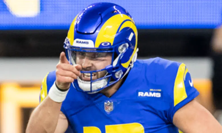 Baker Mayfield lleva a LA Rams a la remontada 17-16 sobre Las Vegas Raiders en su debut | Noticias de la NFL 1 Baker Mayfield lleva a LA Rams a la remontada 17-16 sobre Las Vegas Raiders en su debut | Noticias de la NFL