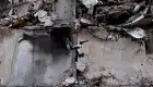 Pintura de Banksy en ciudad ucraniana bombardeada por Rusia