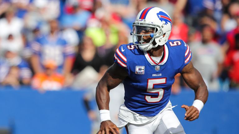 Phoebe Schecter: la primera entrenadora británica de la NFL registra su meteórico ascenso en el deporte | Noticias de la NFL 4 Tyrod Taylor fue el mariscal de campo de los Buffalo Bills en 2018