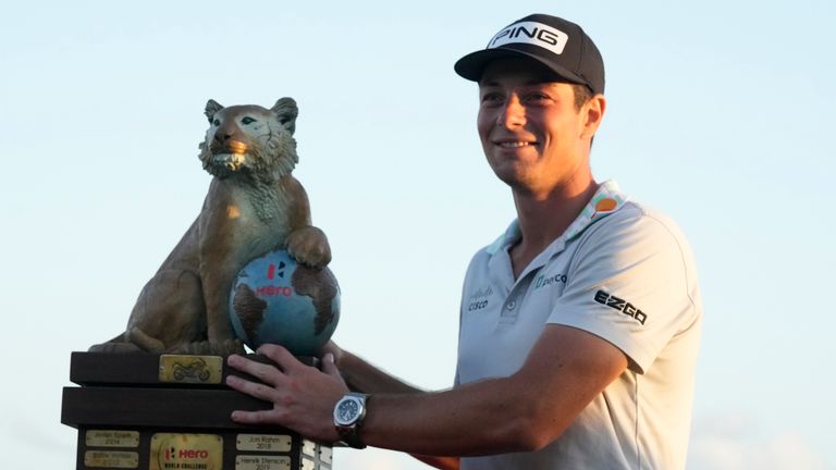 Hero World Challenge: Victor Hovland vence a Scotty Scheffler por otro título del PGA Tour | Noticias de golf 3 El noruego Viktor Hovland gana el título del Hero World Challenge por segundo año consecutivo