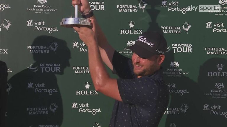 Portugal Masters: Jordan Smith dispara perfecto en la ronda final 63 para ganar por tres golpes | Noticias de golf 2 Resumen de la cuarta ronda del Masters de Portugal de Vilamoura