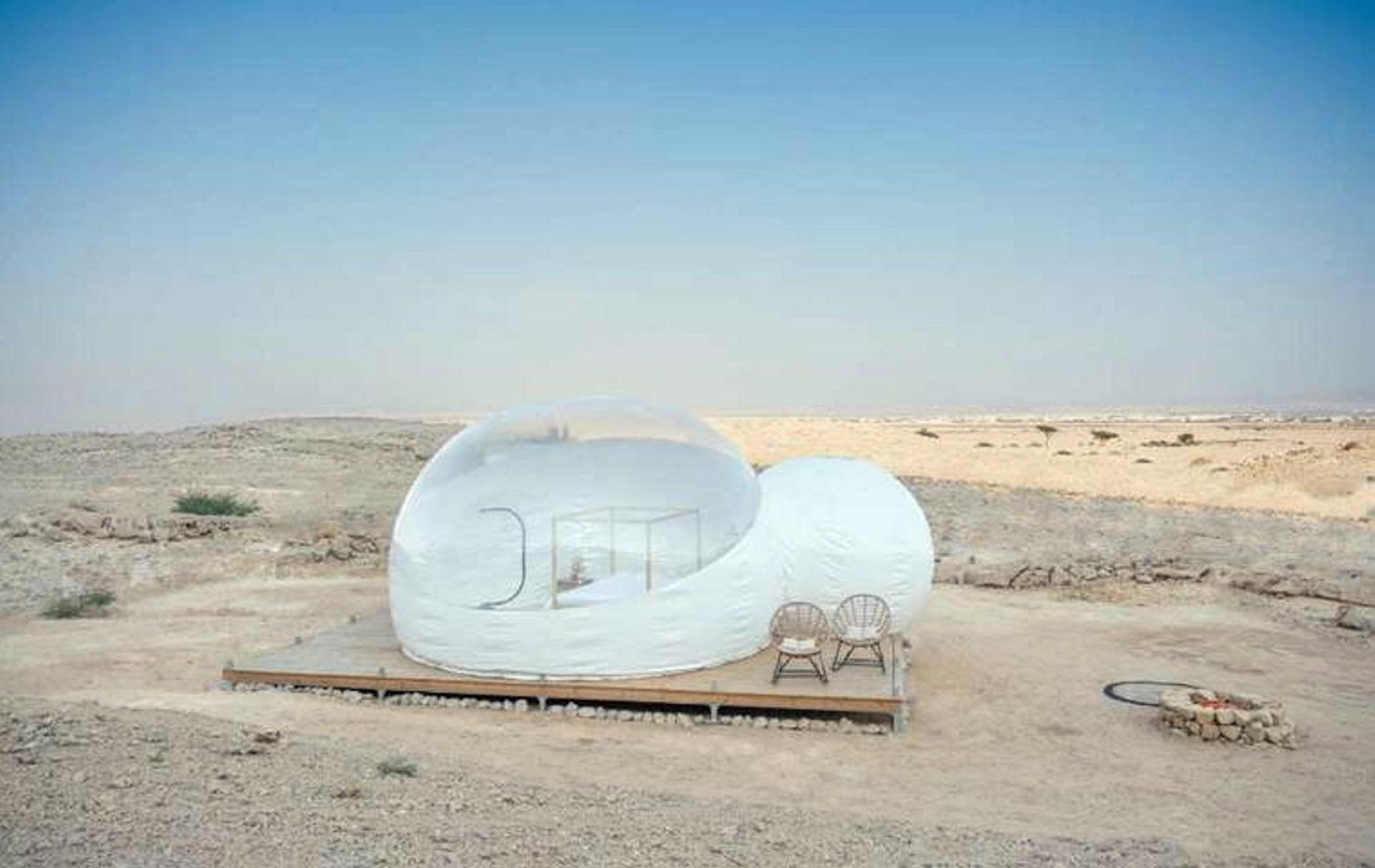 Camping de lujo en Abu Dabi 10 Glamping, Emiratos Árabes Unidos, Abu Dhabi, Jebel Hafeet, Al Ain, estrellas en la noche