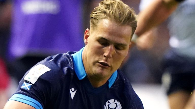 Seis Naciones: el jefe de Gales, Warren Gatland, reacciona al golpe de Escocia | Noticias de la Unión de Rugby 7 El escocés Doohan van der Merwe causó problemas a Gales durante todo el partido