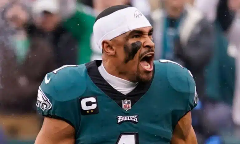 Estadísticas de la NFL - Torneo de conferencia: Jalen Hurts establece un nuevo récord de TD por tierra de la NFL, Patrick Mahomes protagoniza el juego por el título de la AFC | Noticias de la NFL 1 Estadísticas de la NFL - Torneo de conferencia: Jalen Hurts establece un nuevo récord de TD por tierra de la NFL, Patrick Mahomes protagoniza el juego por el título de la AFC | Noticias de la NFL