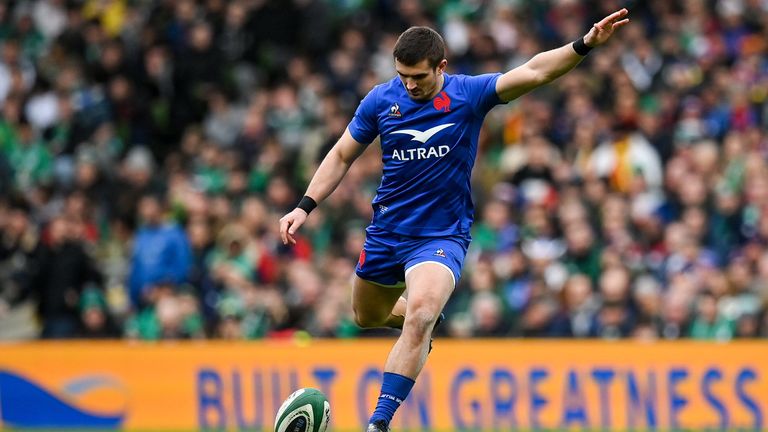 Irlanda 32 - 19 Francia 11 Thomas Ramos mantiene a Francia en contacto con penaltis y goles encajados