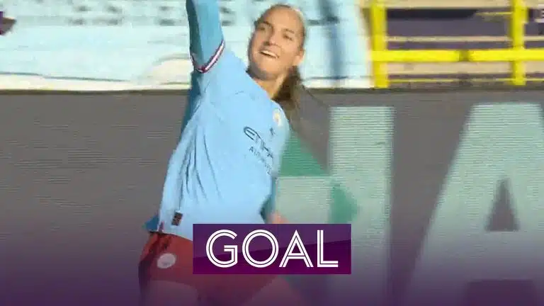 Manchester City Femenino 1 - 1 Aston Villa Femenino 1 la ciudad toma la delantera