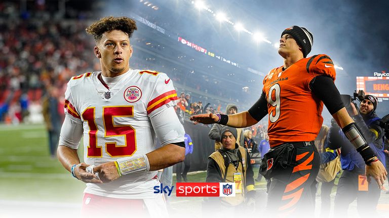 Playoffs de la NFL: Hannah Wilkes anticipa el título de la conferencia antes de los 49ers de los Eagles y los Bengals de los Chiefs | Noticias de la NFL 13 Joe Burrow ha vencido a Patrick Mahomes en los tres juegos que han jugado, con cada juego decidido por un gol de campo decisivo.