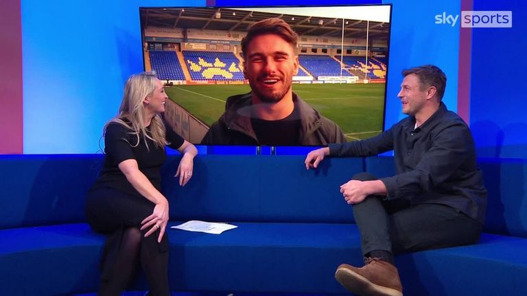 Jacques O'Neill: la estrella de Love Island y ex jugador de Castleford Tigers planea el regreso de la liga de rugby | Noticias de la Liga de Rugby 2 El comentarista de la unión de rugby de Sky Sports, Jon Wilkin, recordó el año pasado después de su diatriba en Love Island, enfrentándose al exjugador y exjugador de los Castleford Tigers, Jacques O'Neill.