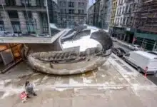 Revelan la esperada escultura 'bean' de Nueva York