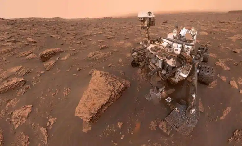 El rover de la NASA encuentra ópalos en Marte 1 Mars Rover, opal Curiosity
