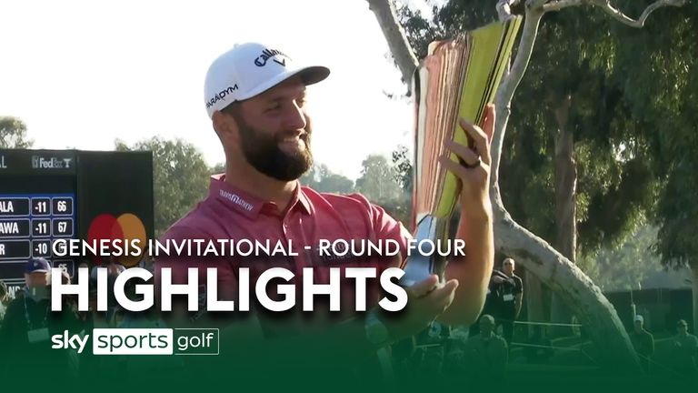 Calendario de golf 2023: fechas y ubicaciones clave para Majors, Ryder Cup, Solheim Cup y más | Noticias de golf 9 Lo más destacado del último día del Genesis Invitational en Riviera Country Club.