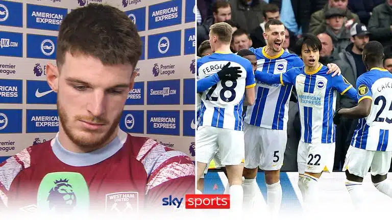 Brighton 4 - 0 West Ham 1 Arroz Declan