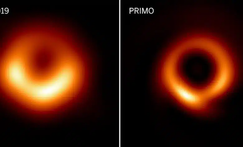 Vea nuevas imágenes claras de agujeros negros icónicos
