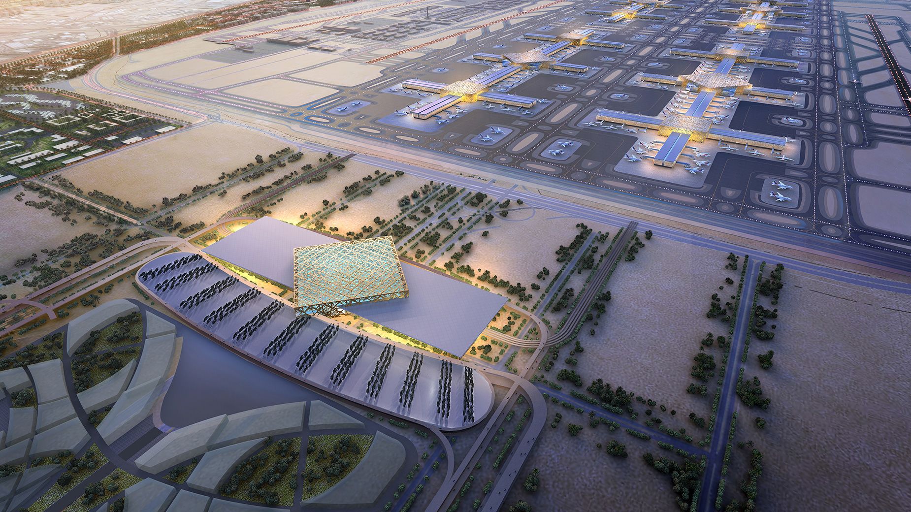 Dubai gasta 35.000 millones de dólares para construir el aeropuerto más grande del mundo 2 Maktoum Dubái