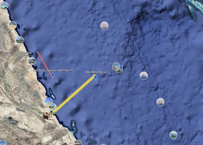 Después del fracaso de Ocean Story, los buzos de rescate necesitan un sistema global de alerta de rescate 1 Sea Story accident