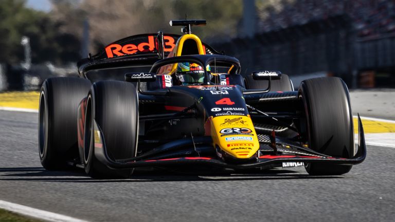Arvid Lindblad: Conozca al piloto de los Bulls que le dijo a Lando Norris en 2021 que se unirá a la F1 en cinco años | Noticias F1 2 Arvid Lindblad participa en las pruebas de pretemporada de F2 (Imagen: Red Bull Content Pool)