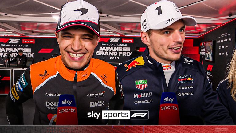 GP japonés: Max Verstappen envía recordatorio de McLaren, Ferrari Dilemma, el primer fin de semana de carrera de Yuki Tsunoda, Jack Doohan lucha | Noticias F1 3 Verstappen y Norris 060425
