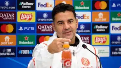 El gerente de Girona, Michel Sánchez, todavía espera el progreso de la Liga de Campeones 7 Michel in the Champions League