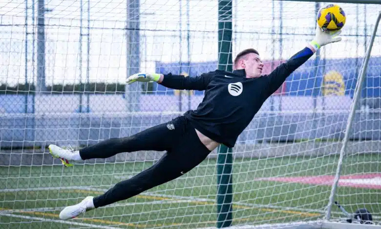 Marc-Andre Ter Stegen regresa Barcelona con el Real Madrid 1 Ter Stegen in Barcelona training