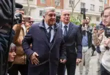 "We We to Will" - El presidente de Barcelona, Joan Laporta, resuelve oportunidades de agudos 10 Laporta on a trip in Madrid.