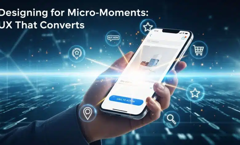 Diseño para micro-momento: UX que impulsa la conversión 1 Diseño para micro-momento: UX que impulsa la conversión