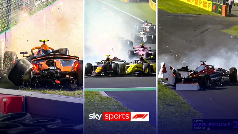 Arvid Lindblad: Conozca al piloto de los Bulls que le dijo a Lando Norris en 2021 que se unirá a la F1 en cinco años | Noticias F1 6 Múltiples accidentes de F2