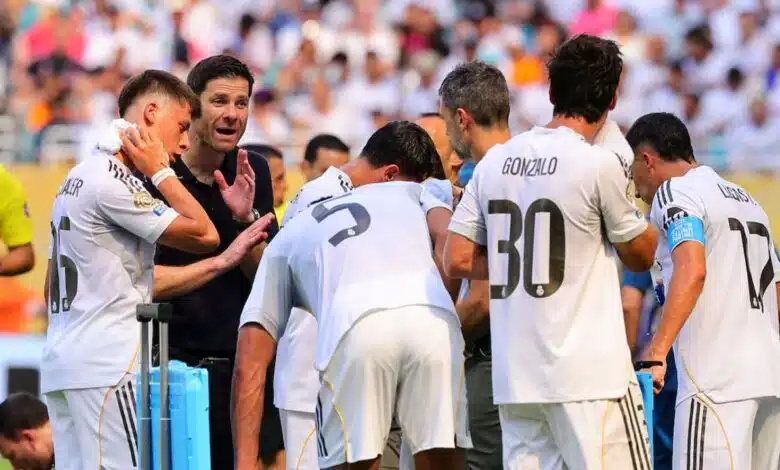 Xabi Alonso está en un gran momento de forma y sorprende con su once inicial en el Real Madrid 1 Real Madrid remain an attraction.