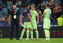 El Barcelona ya baraja la fecha del regreso de Gavi 5 Gavi could miss their match against Valencia.