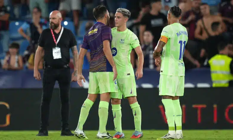 El Barcelona ya baraja la fecha del regreso de Gavi 1 Gavi could miss their match against Valencia.